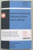 Indicateur officiel 1980