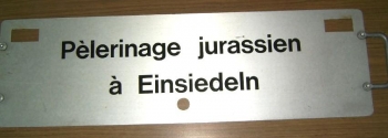 Plaque de r&eacute;servation - SF_a1011
