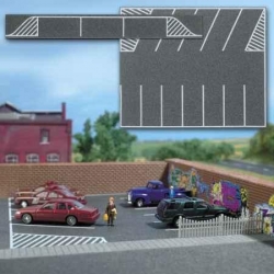 Place de stationnement pour rue en asphalte