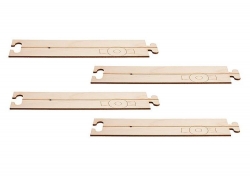 Ensemble de pieces &agrave; peindre pour routes