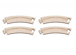Ensemble de pieces &agrave; peindre pour routes