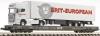 Wagon "chaussee roulante" avec camion