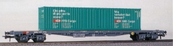 Wagon plat type Sgs charg&eacute;