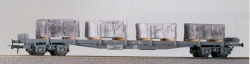 Wagon plat type Rs, charg&eacute;