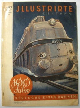 SF_L121 - Illustrirte Zeitung : 100 Jahre Deutsche Eisenbahn