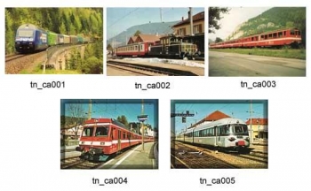 Trains du Jura no. 1 (au Val-de-Travers) - SF_cp001  TdJ 1