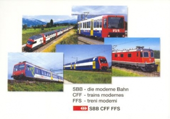 Trains modernes des CFF  - SF_cp012  CFF