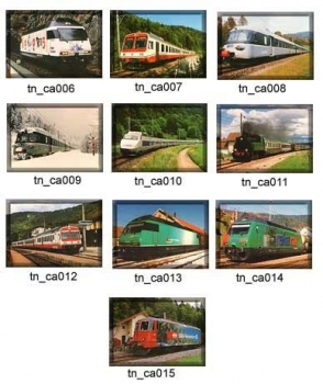 Trains du Jura no. 2 (au Val-de-Travers) - SF_cp002  TdJ 2