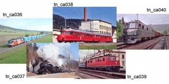 Trains du Jura no. 6 (au Val-de-Travers) - SF_cp006  TdJ 6