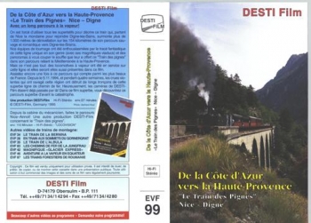 Le train des Pignes (de Nice à Digne) - SF_v009  Pignes
