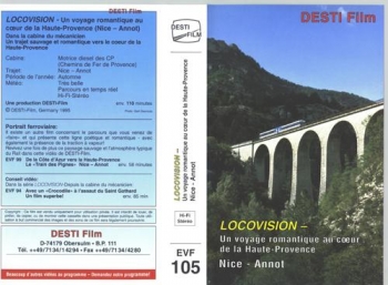 Locovision romantique : de Nice &agrave; Annot - SF_v036  Nice