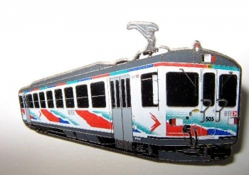 BTI automotrice Be 4/4 n&deg; 505 - SF_p135