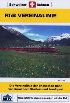 RhB  Vereinalinie : Scuol - Davos / Klosters - Landquart - SF_v043  RhB