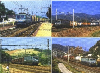 Nostalgie des CC 7100 SNCF - SF_cp109  SNCF