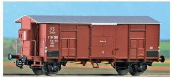 Wagon couvert avec guerite, typer F - 40042