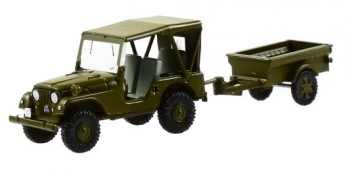 Willys M38A1 avec remorque - 005102