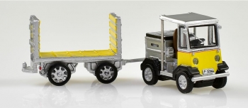 Tracteur a accumulateurs et remorque - 8701