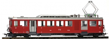 Automotrice ABDeh 2/4 No 43 en rouge - 1247 213