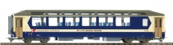 Voiture panoramique avec signet "Suisse"