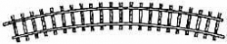 Rail courbe R=330 mm, 30&amp;deg;