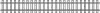 Rail droit 166 mm