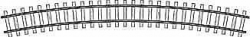 Rail courbe R=380 mm, 30&amp;deg;
