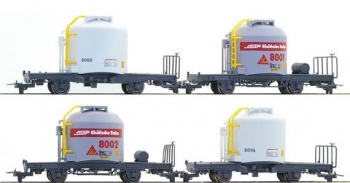 Wagons &amp;agrave; ciment type Uce - 7452 111