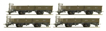 Coffret de wagons plats type Kkl - 7457120