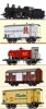 Train marchandises B 3/4 No 1364 + 4 wagons Brawa epoque III
