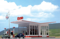 Station service des annees 50