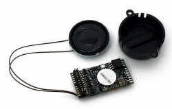 Décodeur sonorisé multiprotocololes, connecteur PluX 22