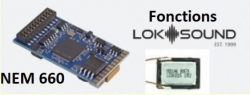 Décodeur de fonctions sonorise - Connecteur selon NEM 660