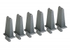 6 piles de pont