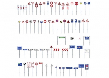 Assortiment de panneaux routiers suisses - 190590