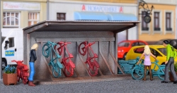 Lieu de rangement pour velos