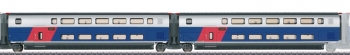Coffret de 2 voitures 1ere classe TGV DUPLEX - 43423