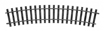 Rail courbe rayon = 1020 mm, 22,5° - 59035