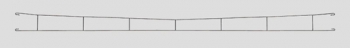 Element de catenaire droit - 70360