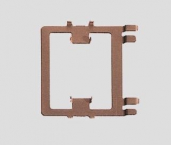 Contact pour voie flexible raccourcie