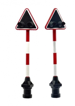 Set de 2 signaux pour passage a niveau - 8832.01