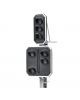 Signal principal a 3 feux + signal avancé a 4 feux