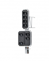 Signal principal a 4 feux + signal avancé a 4 feux