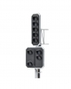 Signal principal a 5 feux + signal avancé a 4 feux