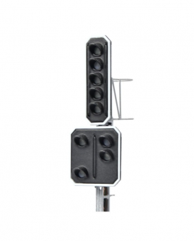 Signal principal a 5 feux + signal avancé a 4 feux - 9136.21