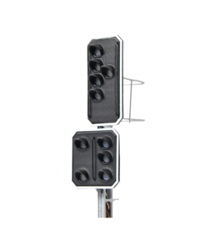Signal principal a 5 feux + signal avancé a 5 feux - 9136.23