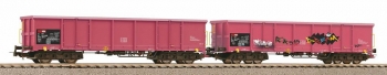 Coffret de 2 Eaos rose avec grafiti - 58393