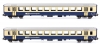Coffret de 2 voitures "Lötschberbahn" portes louvoyantes B - B