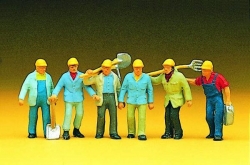 Personnel de la voie DB avec casque