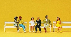 Personnages assis