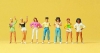 Filles debouts